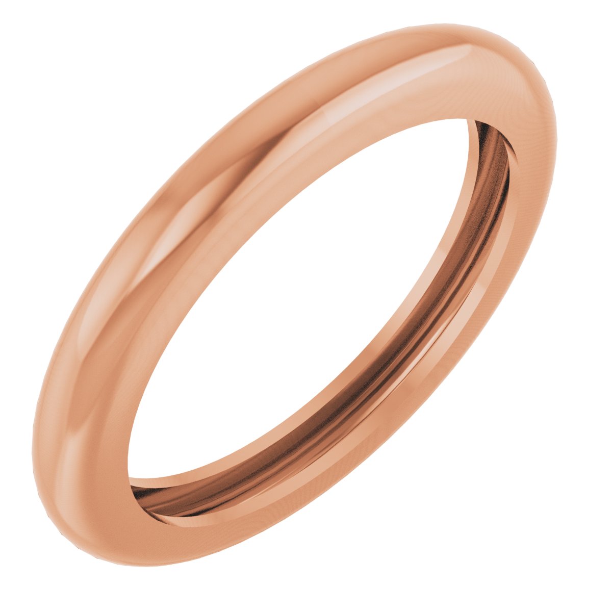Lightweight Dome Stackable Ring
