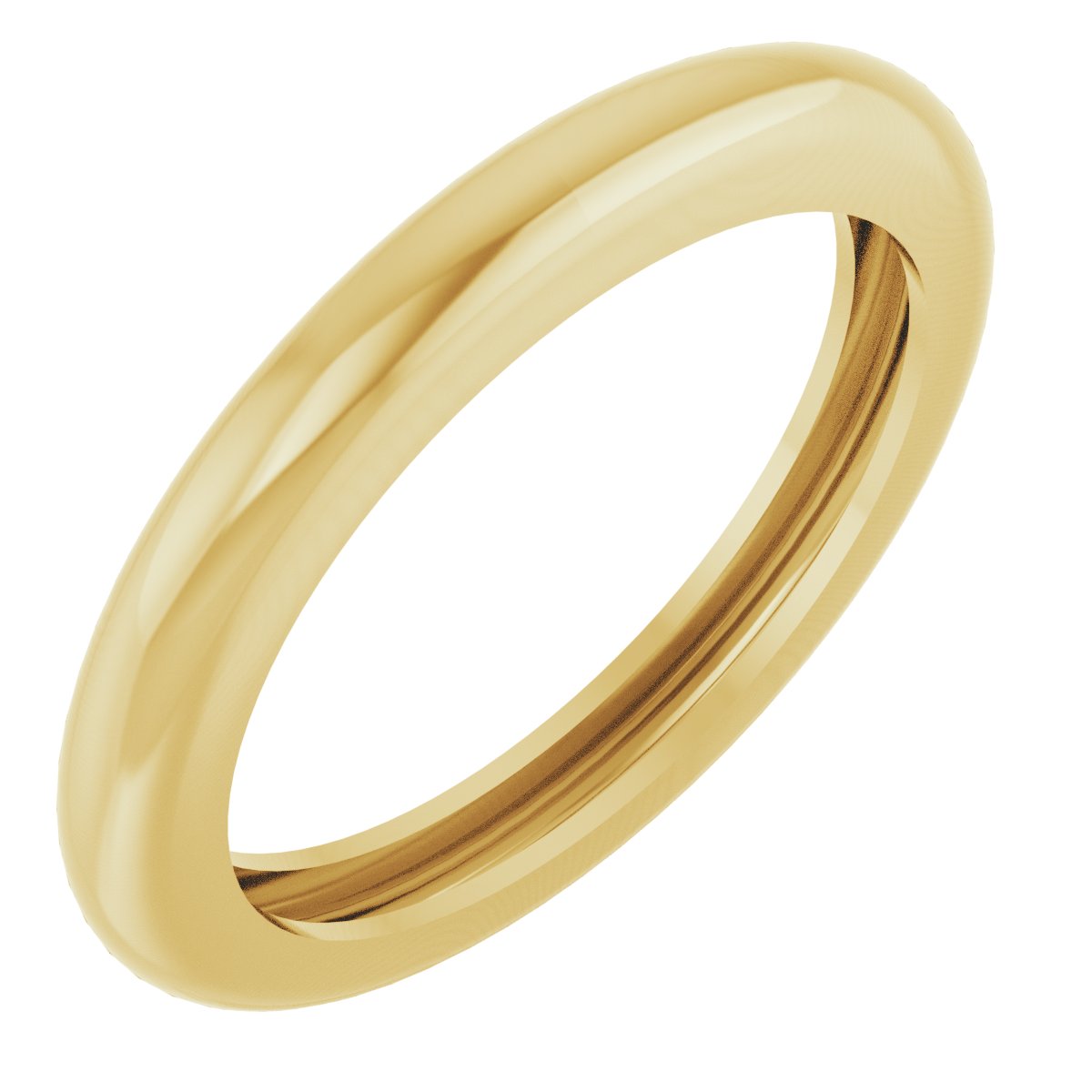 Lightweight Dome Stackable Ring