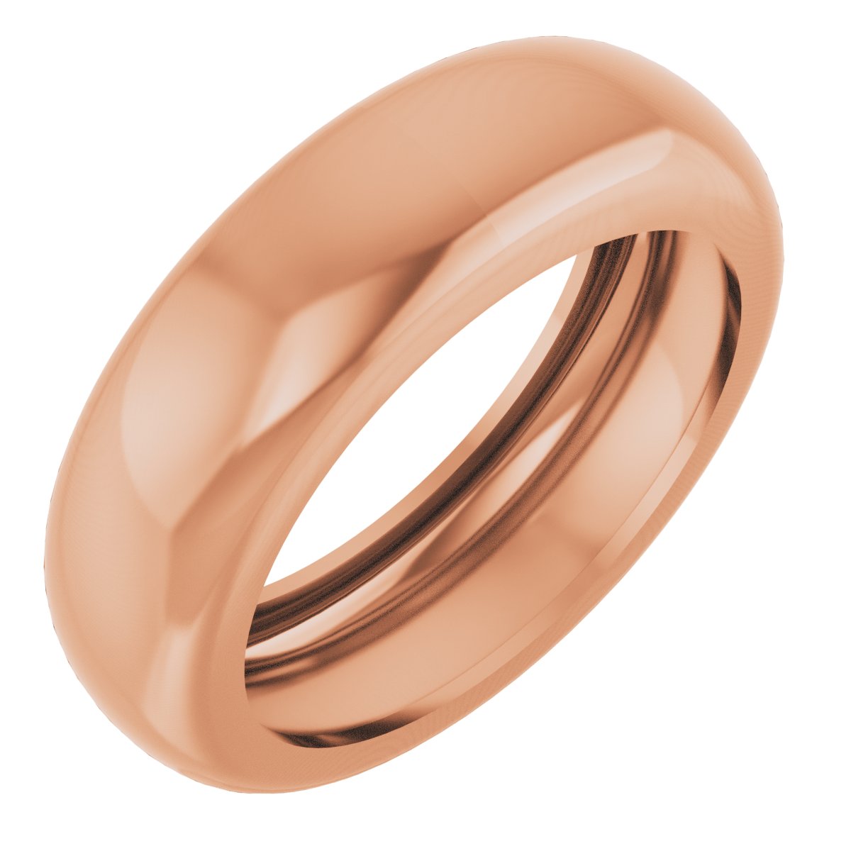 Lightweight Dome Stackable Ring