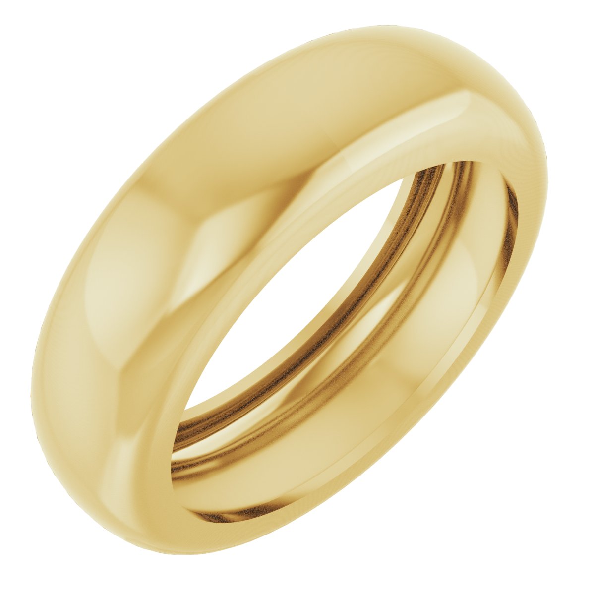 Lightweight Dome Stackable Ring