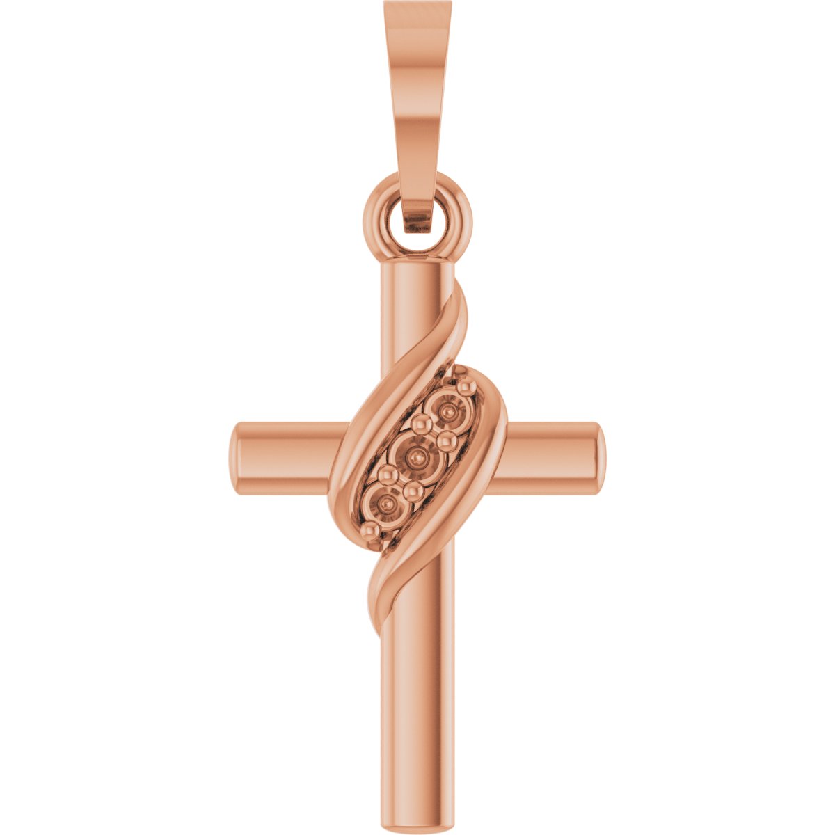 Accented Cross Pendant