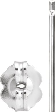 5.2 mm OD Friction Earring Post & Back Set