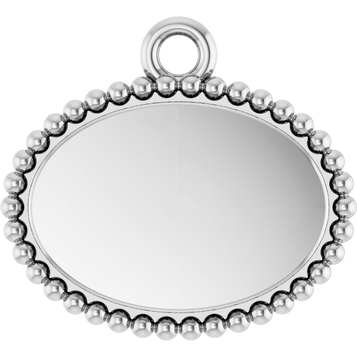 Engravable Beaded Dangle