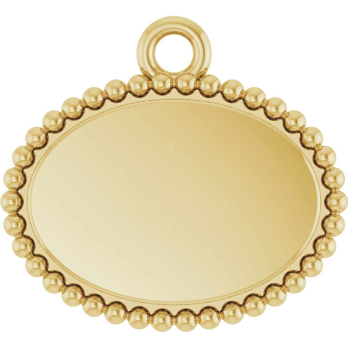 Engravable Beaded Dangle