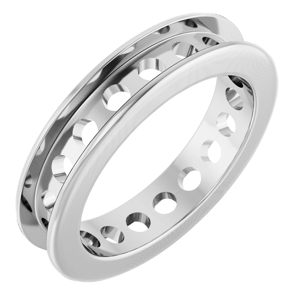 Channel-Set Eternity Band
