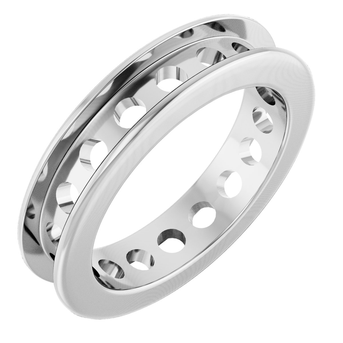 Channel-Set Eternity Band