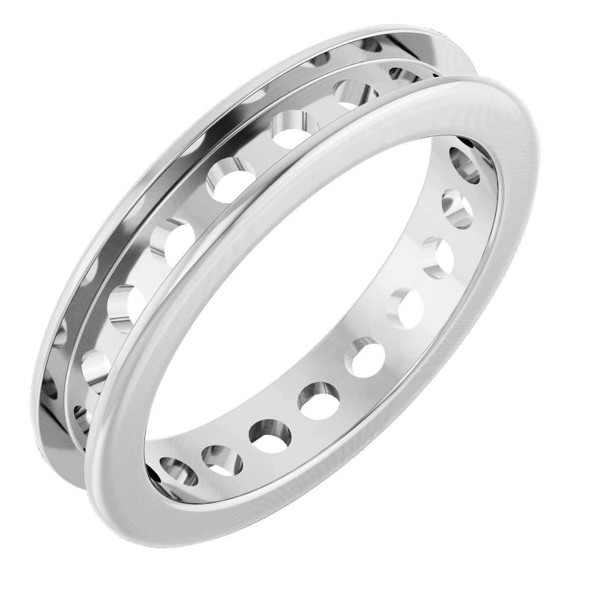 Channel-Set Eternity Band
