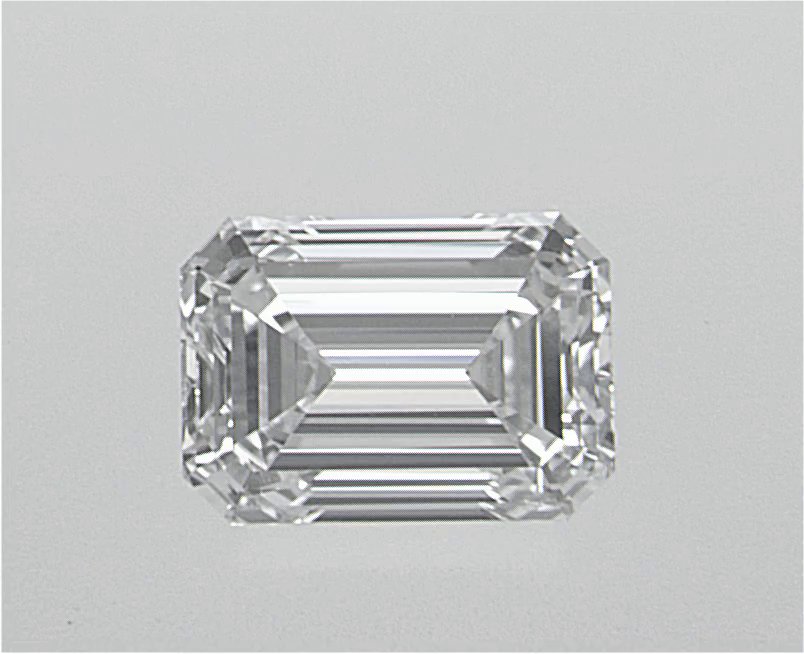 0.5 Carat Emerald Cut Natural Diamond