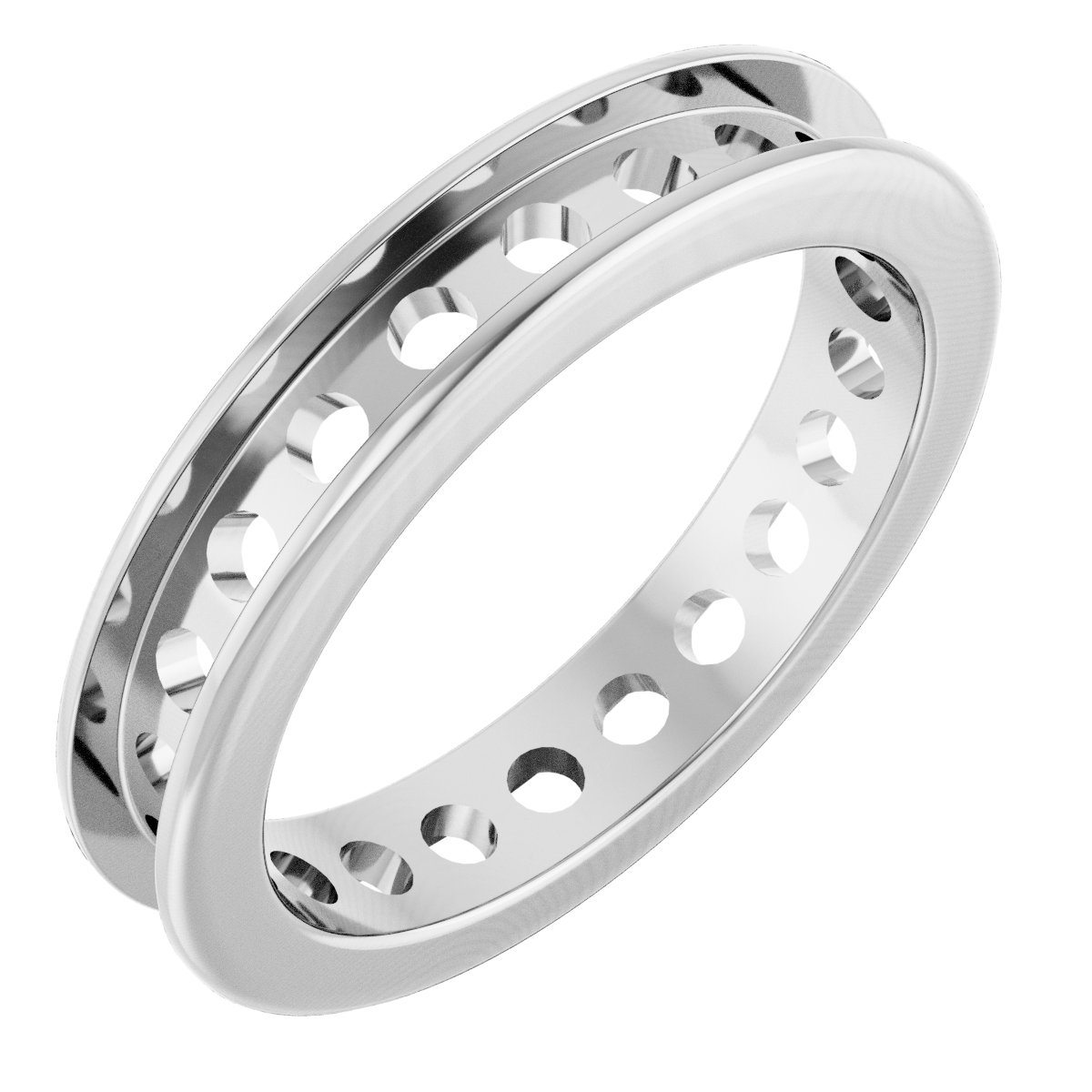Channel-Set Eternity Band