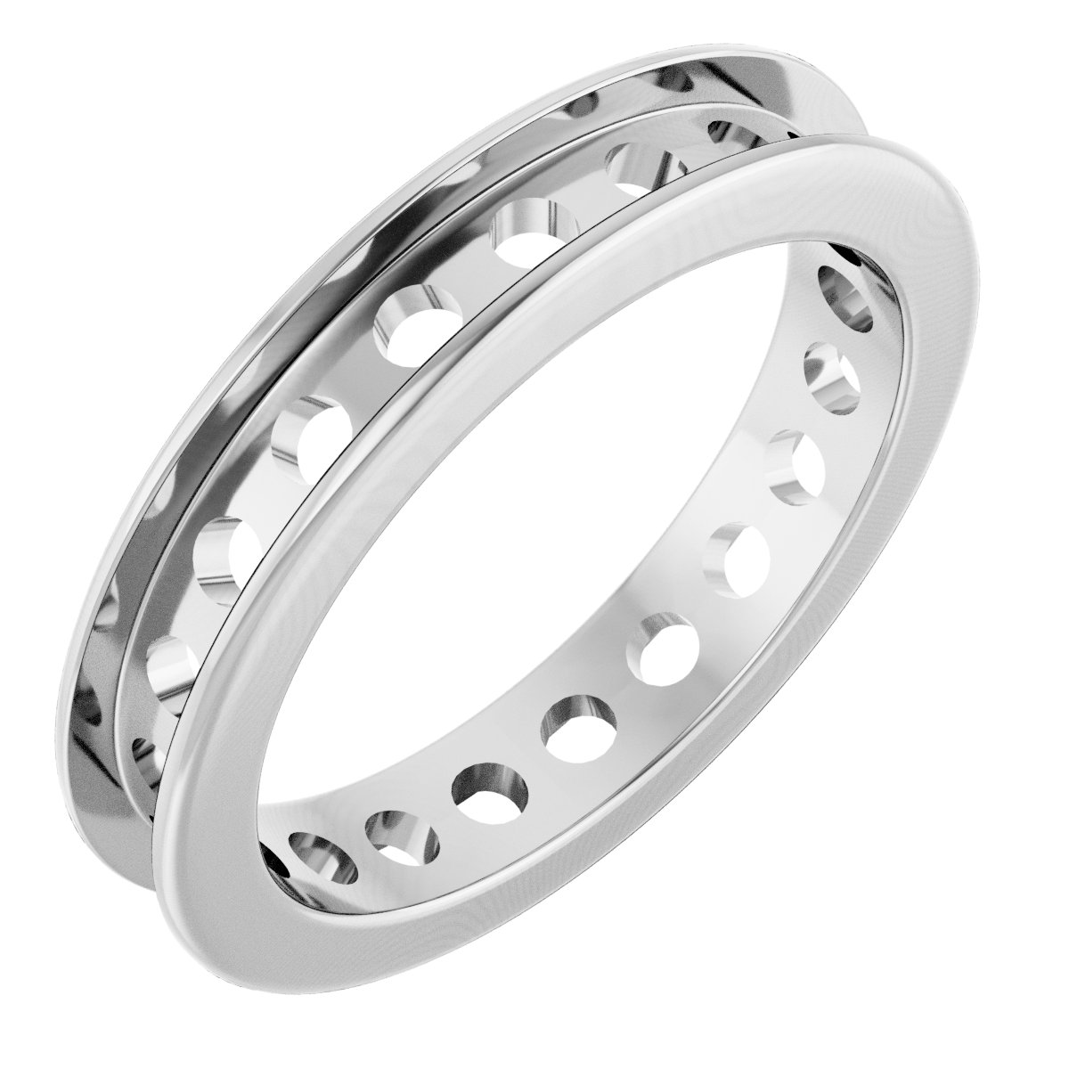 Channel-Set Eternity Band