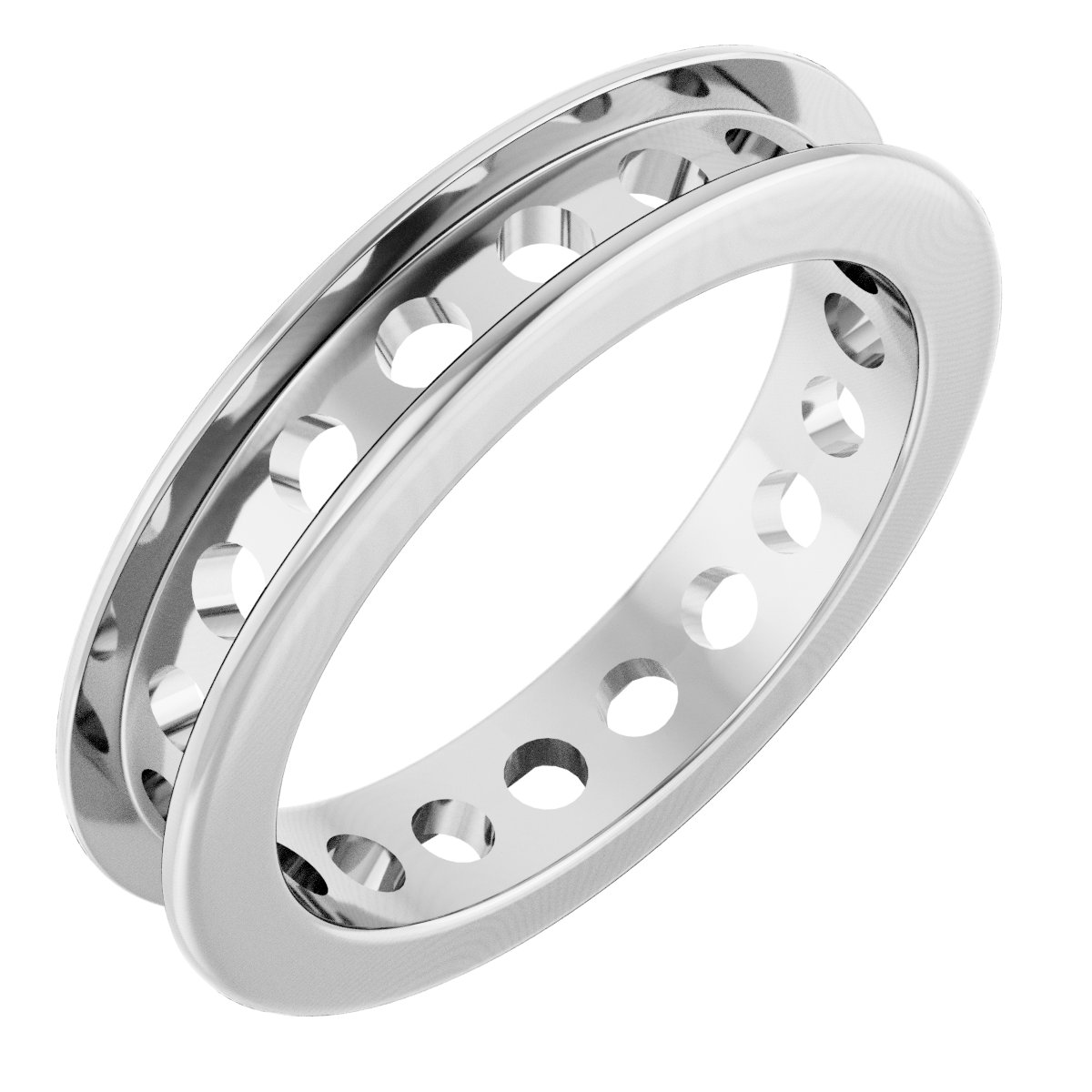 Channel-Set Eternity Band