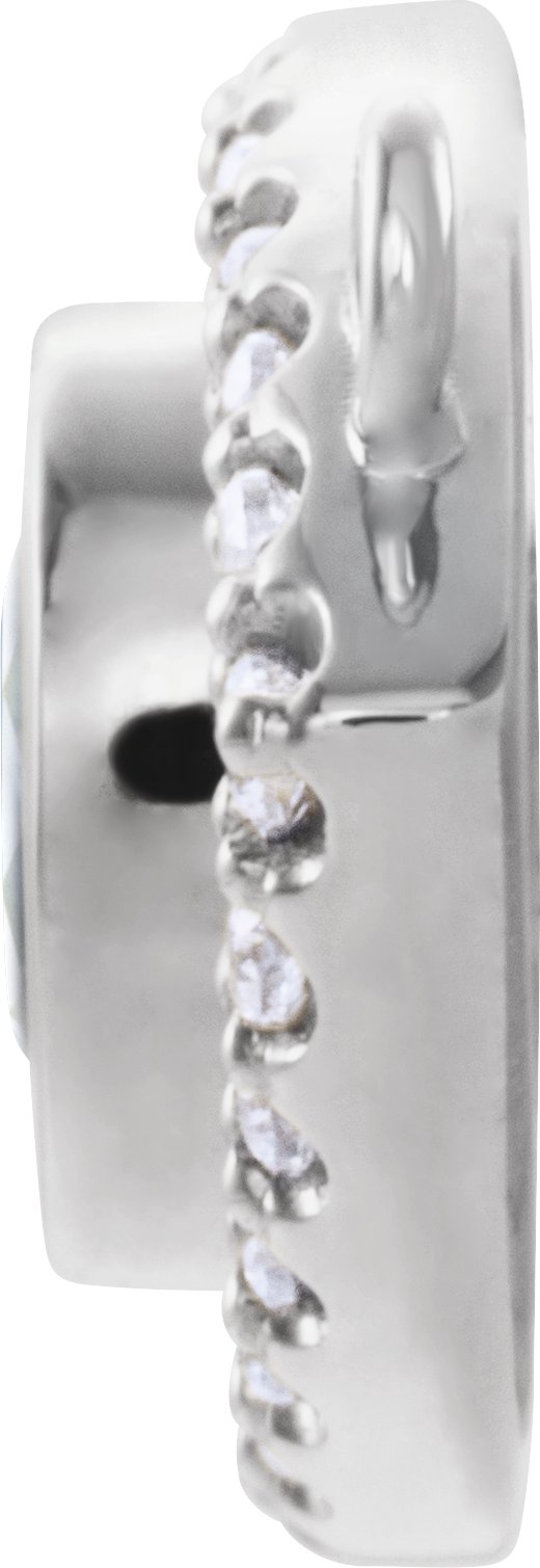 1/4 CTW Lab-Grown Diamond Necklace Center view 2