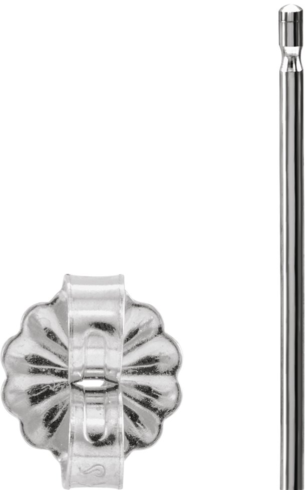 5.5 mm OD Friction Earring Post & Back Set