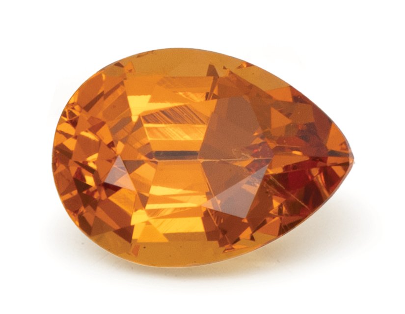 PEAR 1.40ct Natural Spessartite Garnet 