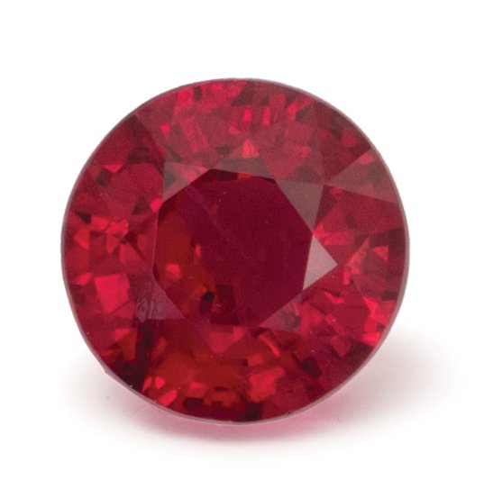 ROUND 0.66ct Natural Ruby