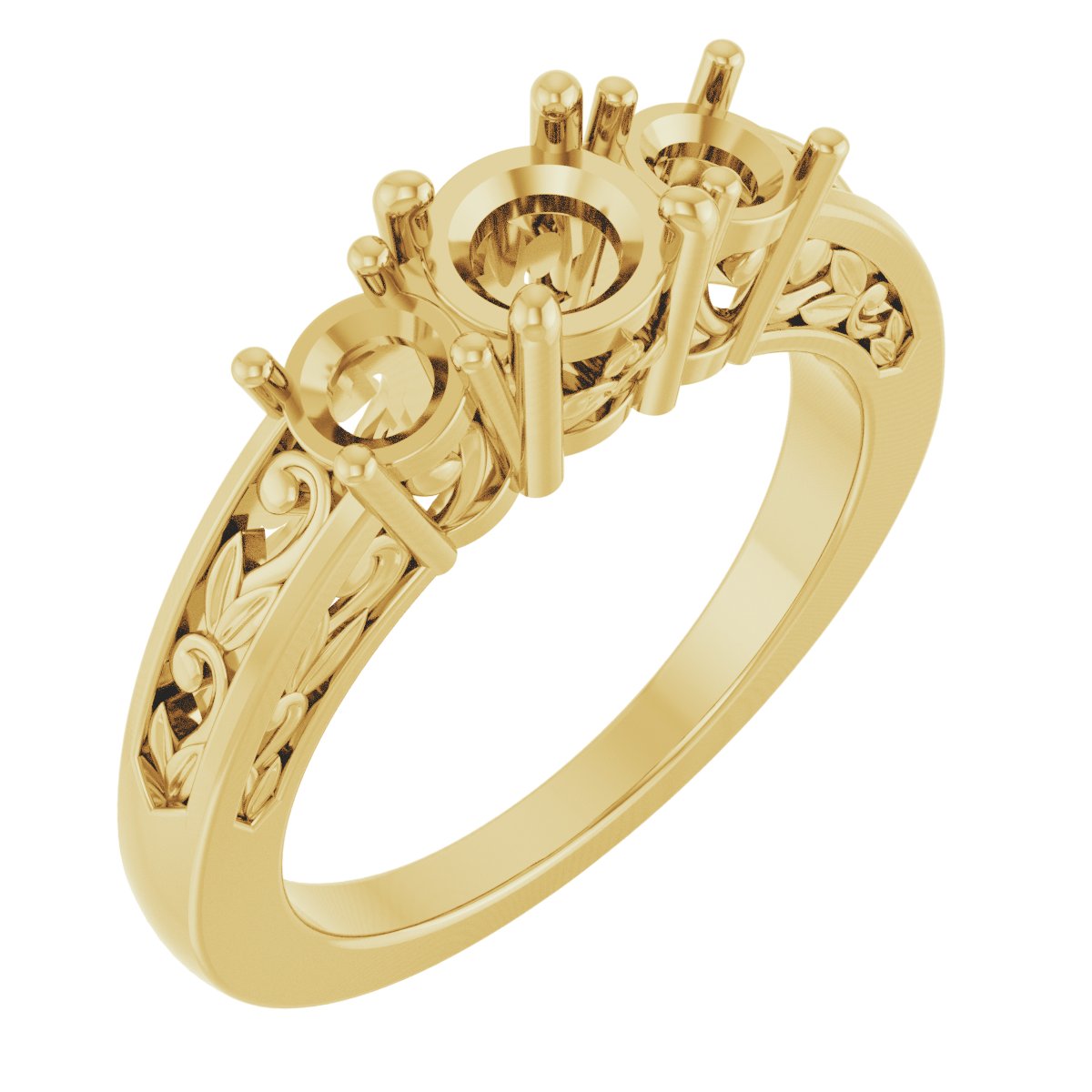 Three-Stone Engagement Ring