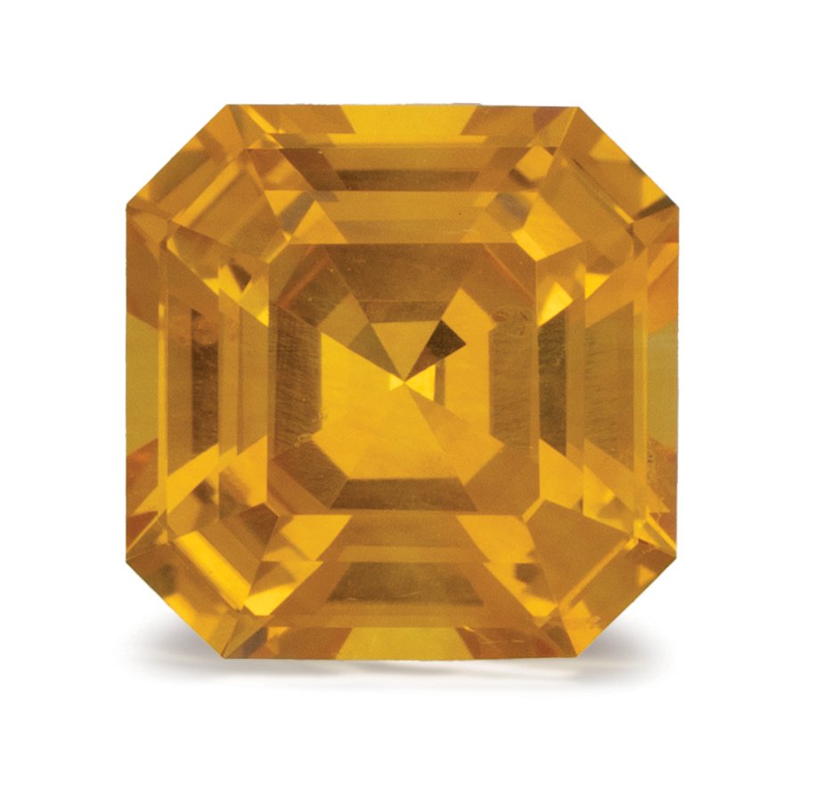 ASSCHER 1.13ct Natural Sapphire 