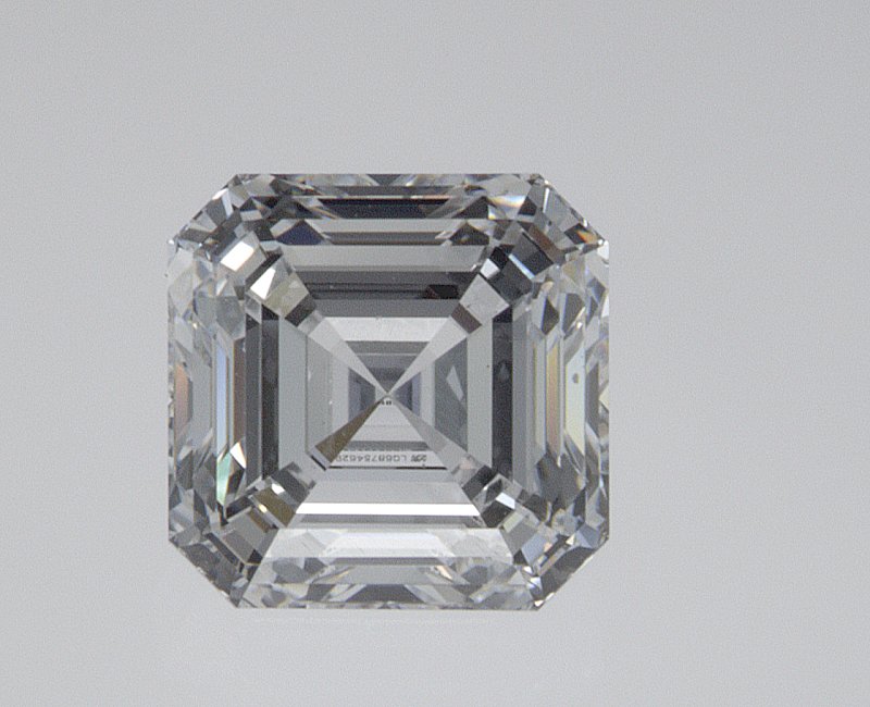 1.06 ct D VVS2 Asscher  lab diamond
