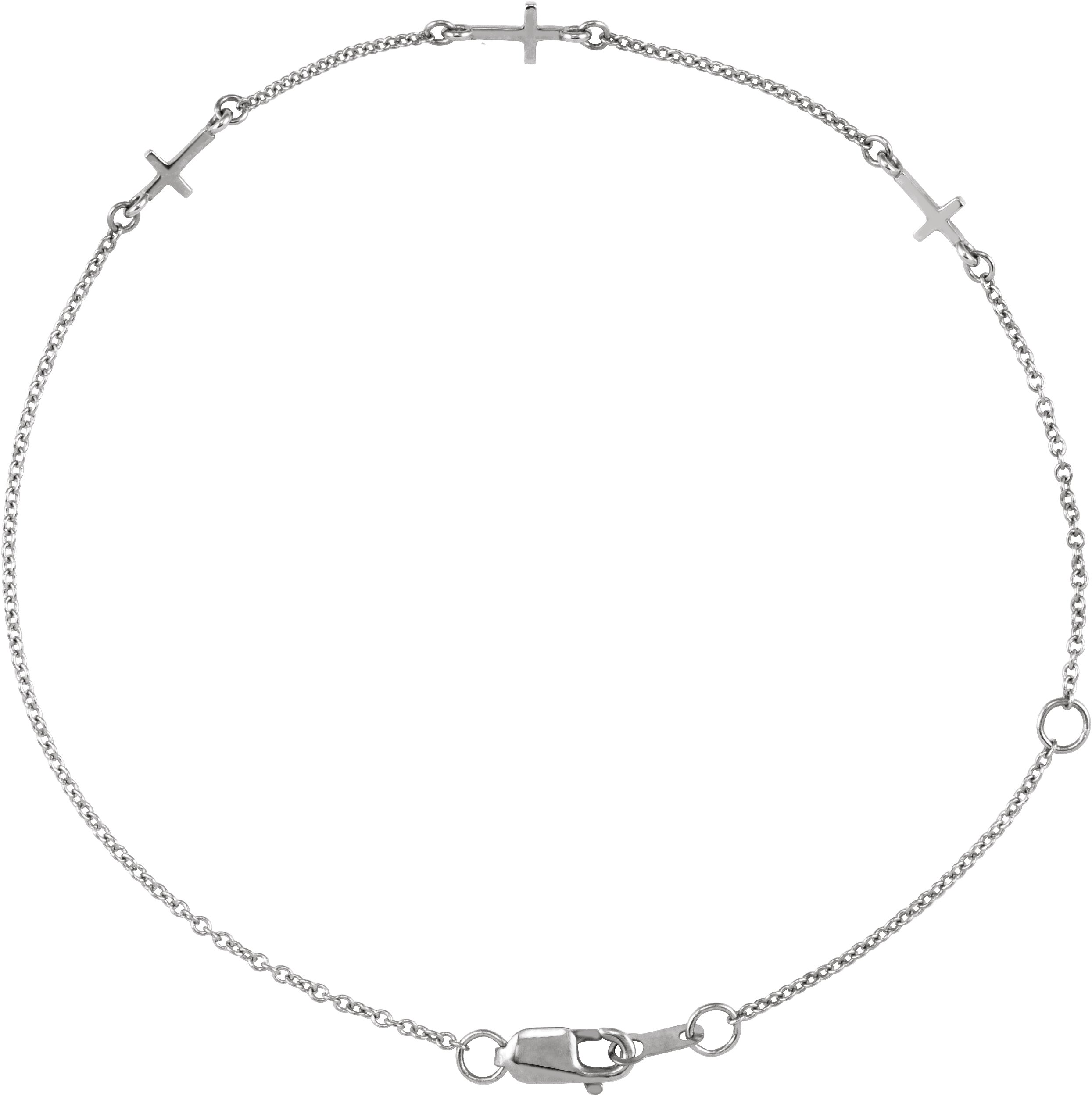 Cross Station Bracelet