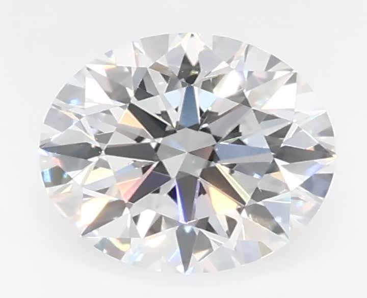 0.52 Carat Round Cut Lab Diamond