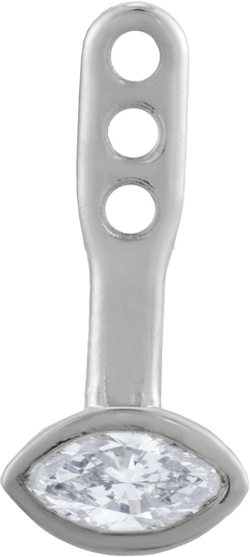 14k White Gold