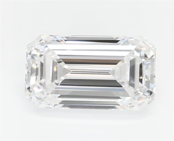 0.5 Carat Emerald Cut Lab Diamond