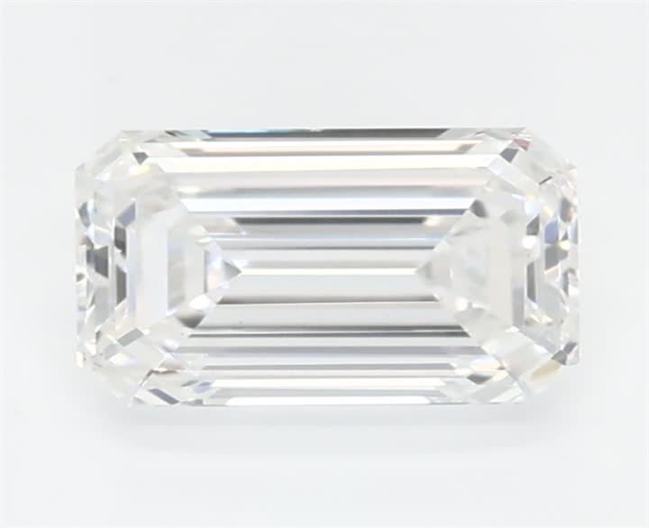 0.5 Carat Emerald Cut Lab Diamond