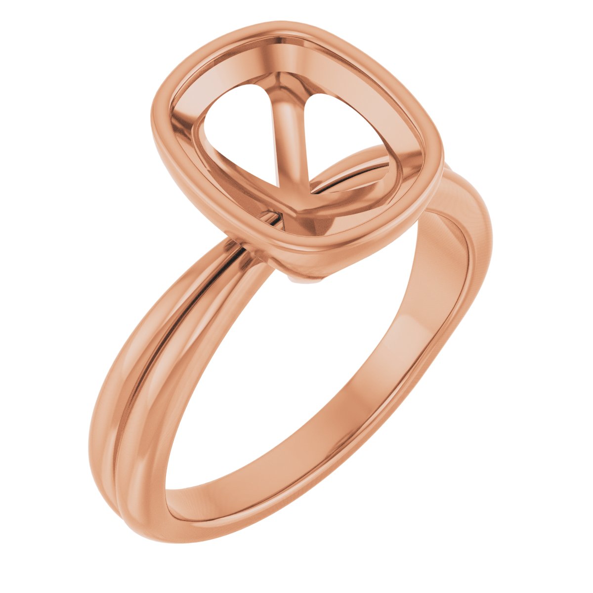 Bezel-Set Solitaire Engagement Ring