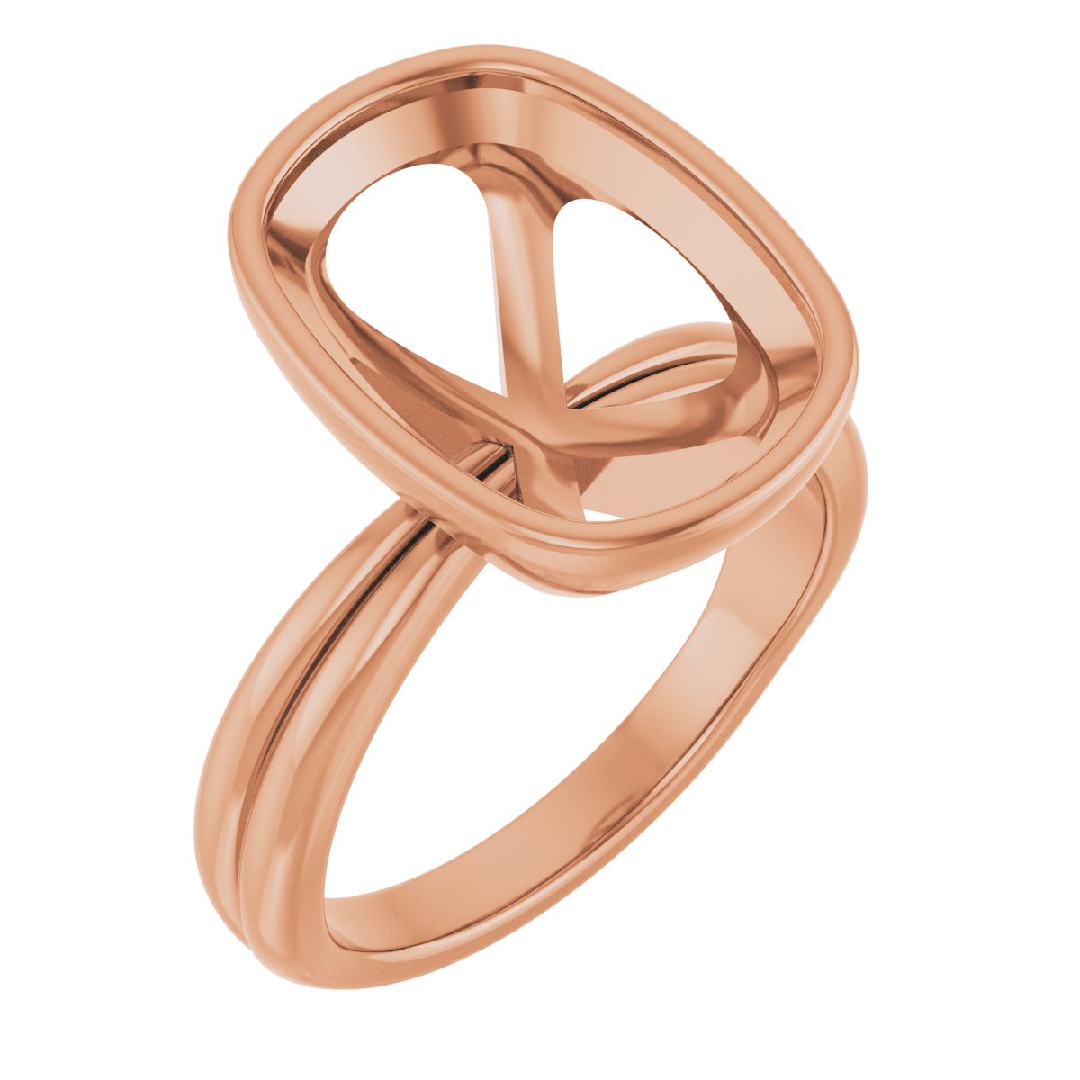 Bezel-Set Solitaire Engagement Ring