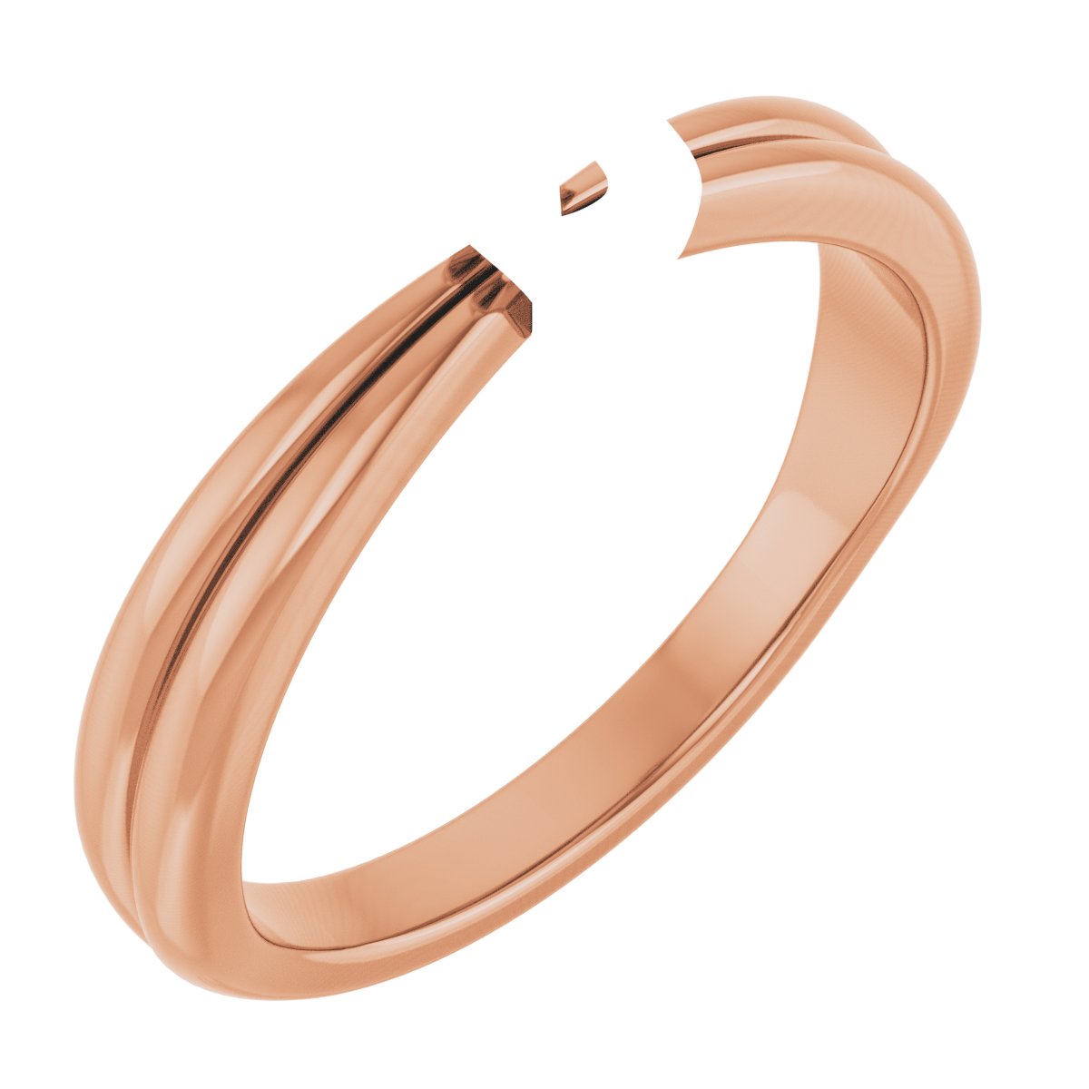 Bezel-Set Solitaire Engagement Ring