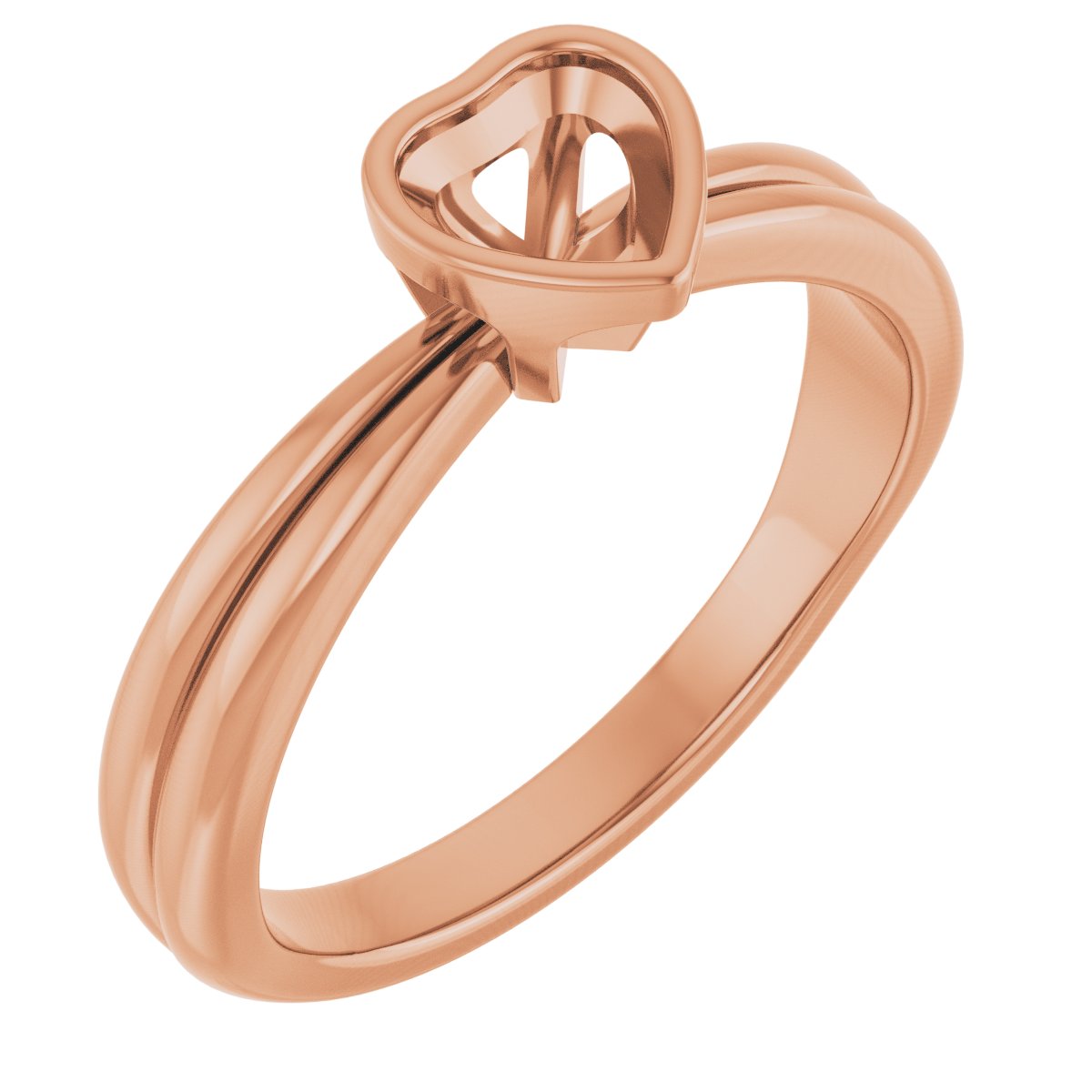 Bezel-Set Solitaire Engagement Ring