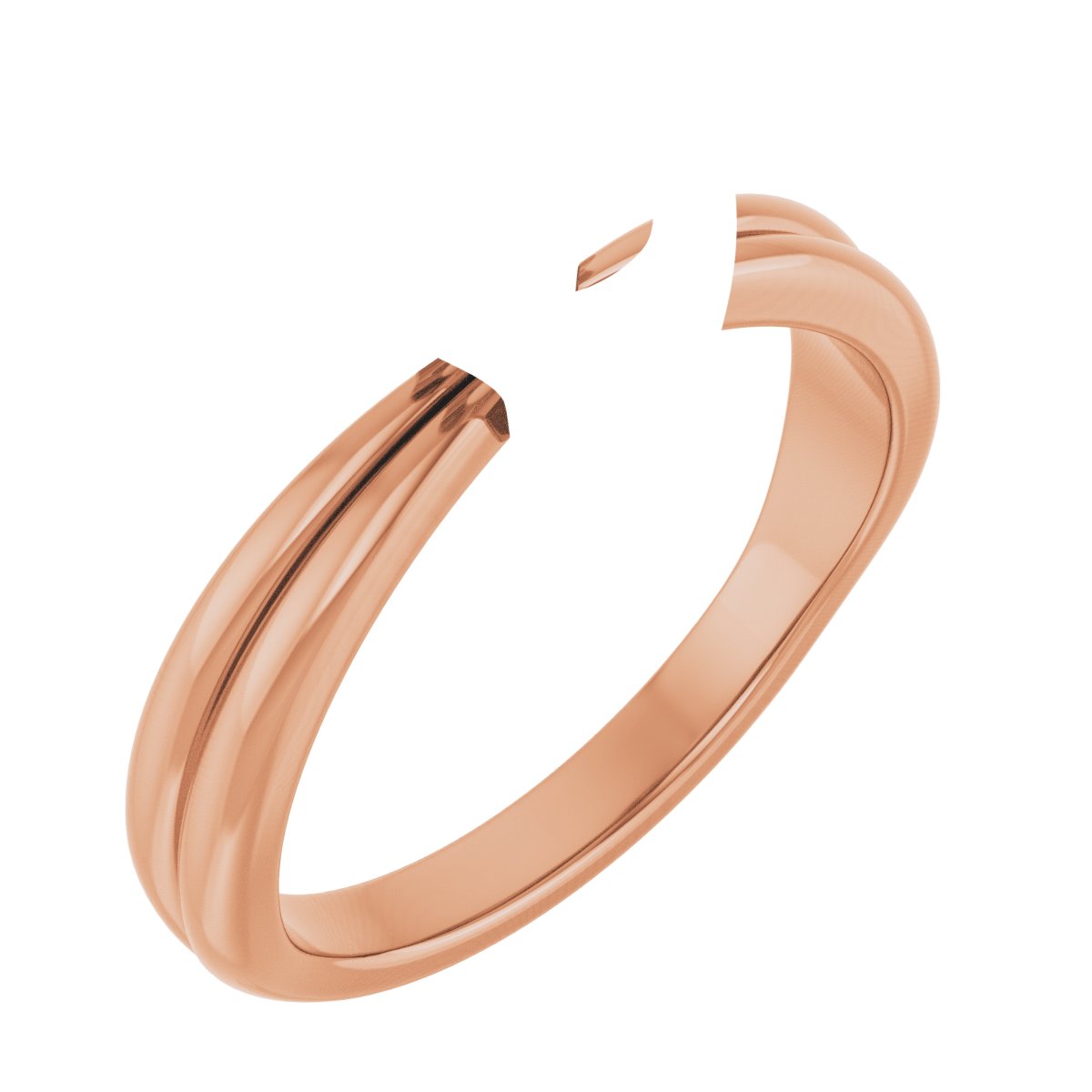 Bezel-Set Solitaire Engagement Ring