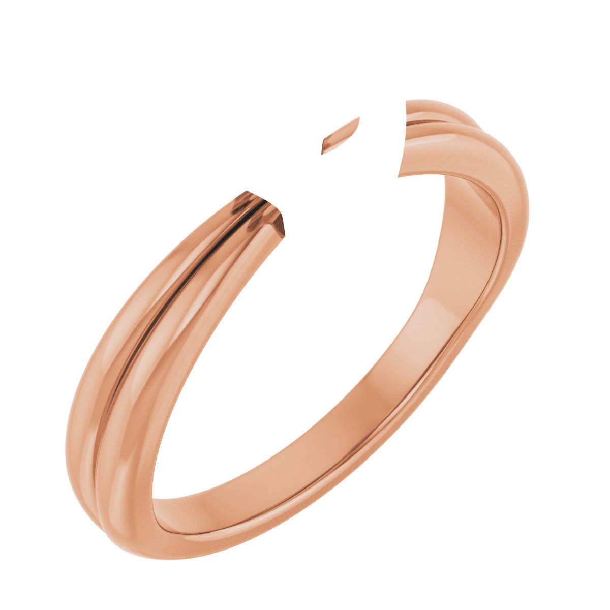 Bezel-Set Solitaire Engagement Ring