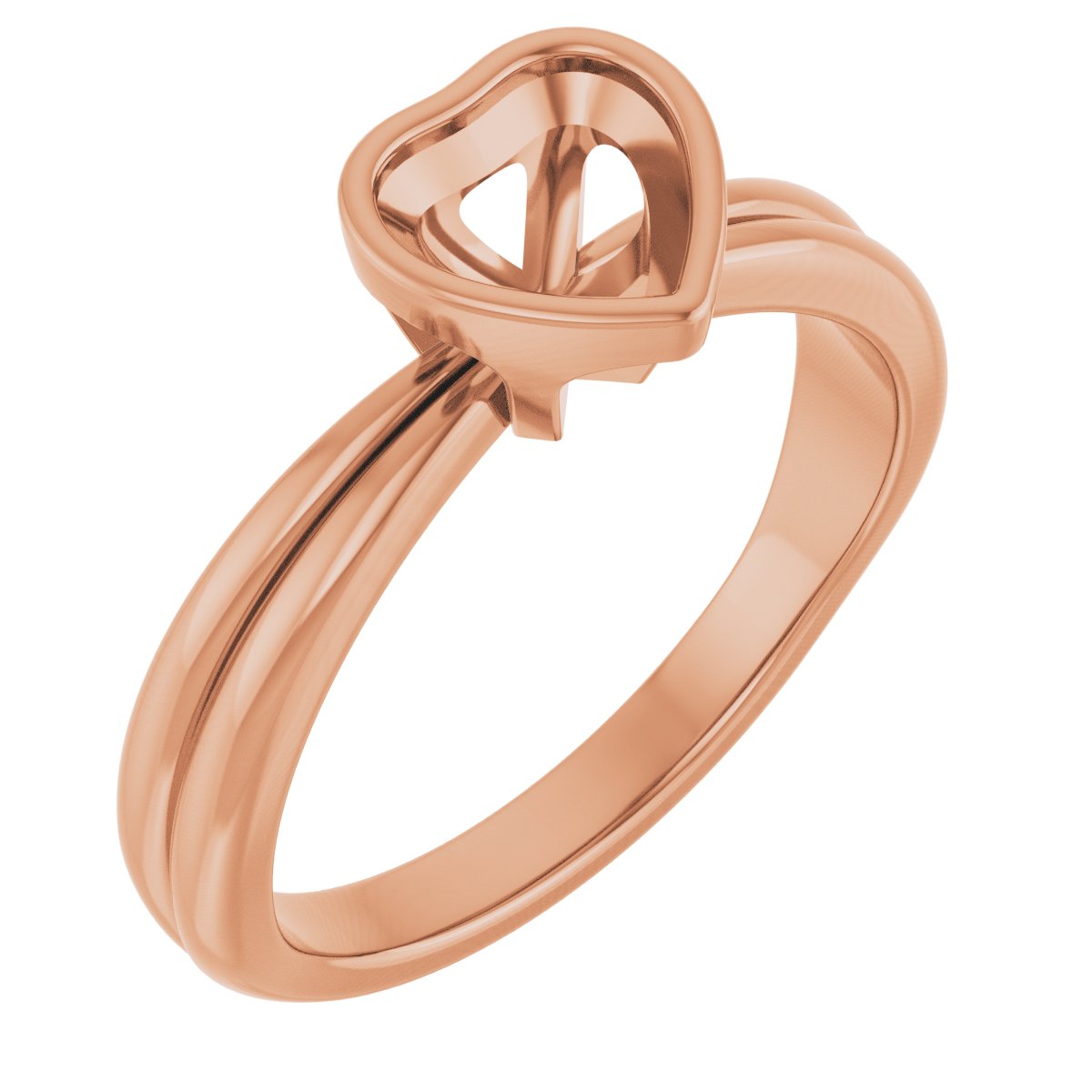 Bezel-Set Solitaire Engagement Ring
