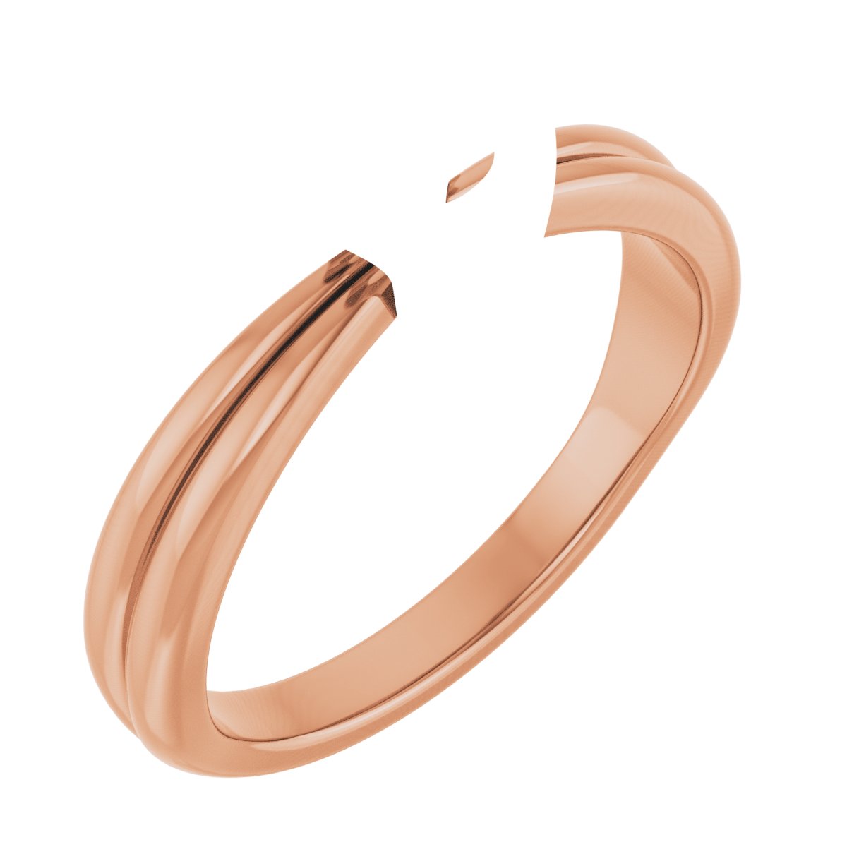 Bezel-Set Solitaire Engagement Ring
