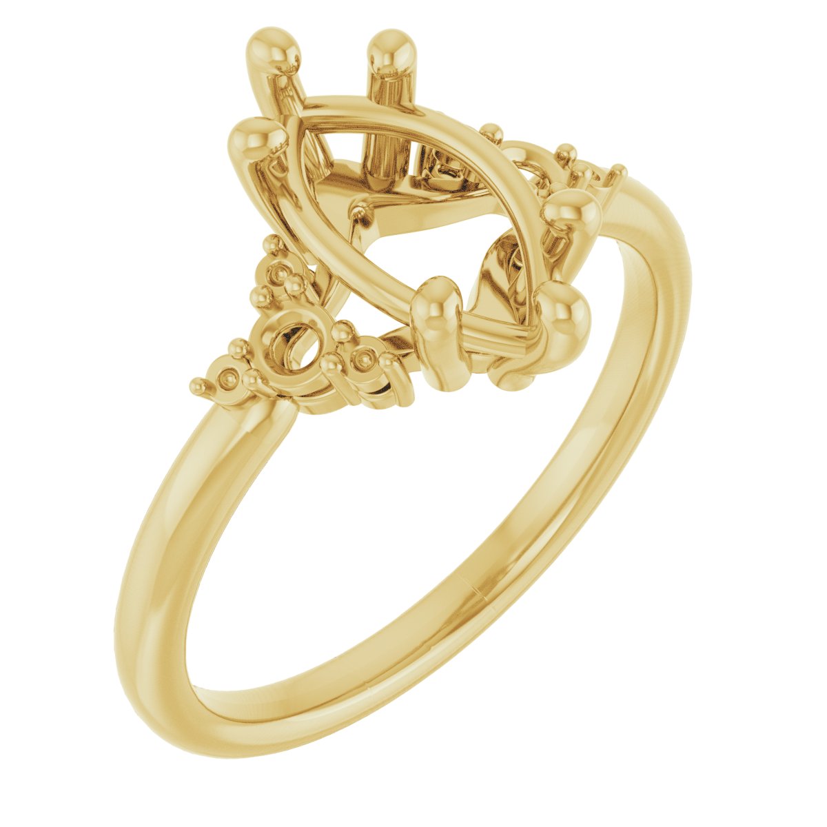 Accented Engagement Ring or Band