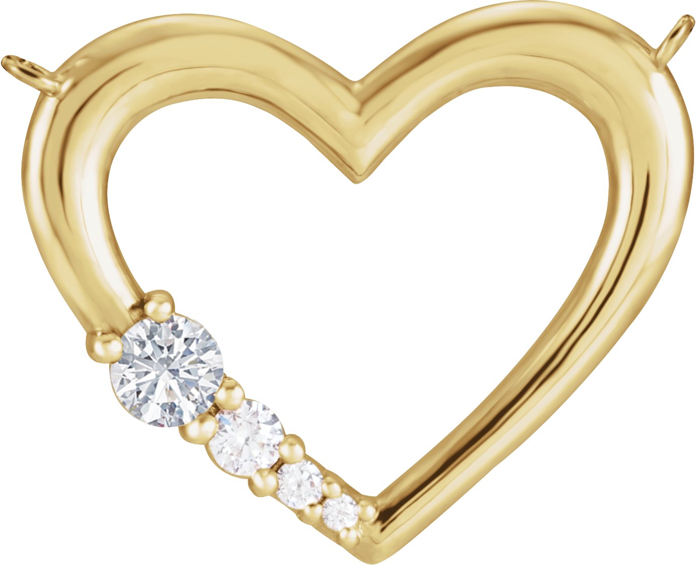 Family Heart Necklace or Center