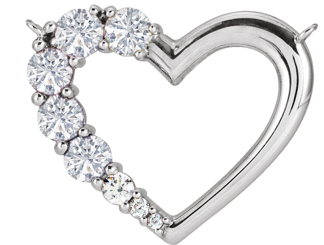 Family Heart Necklace or Center