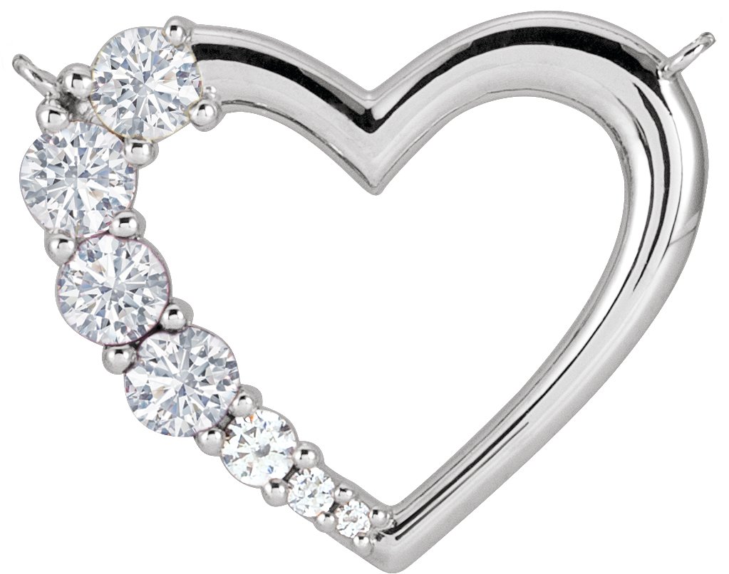Family Heart Necklace or Center