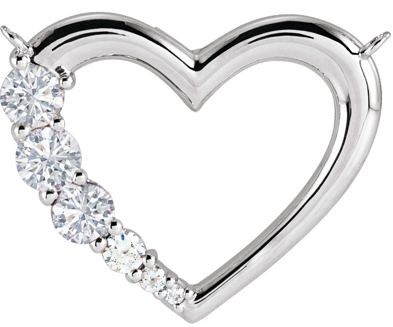 Family Heart Necklace or Center