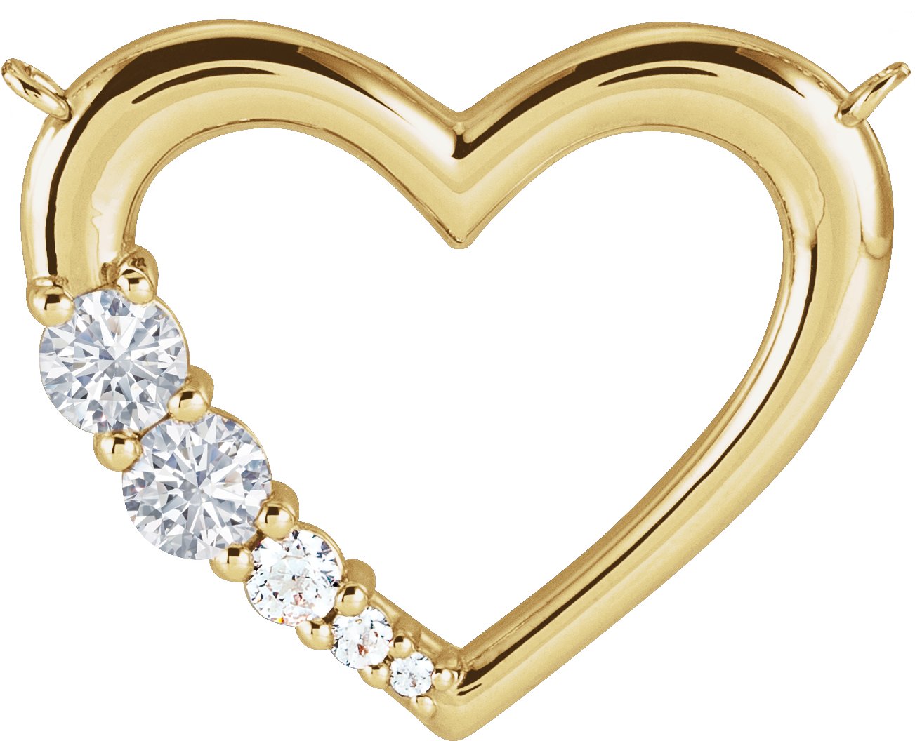 Family Heart Necklace or Center