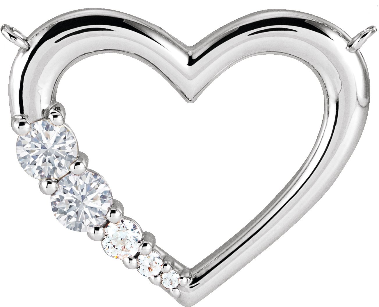 Family Heart Necklace or Center