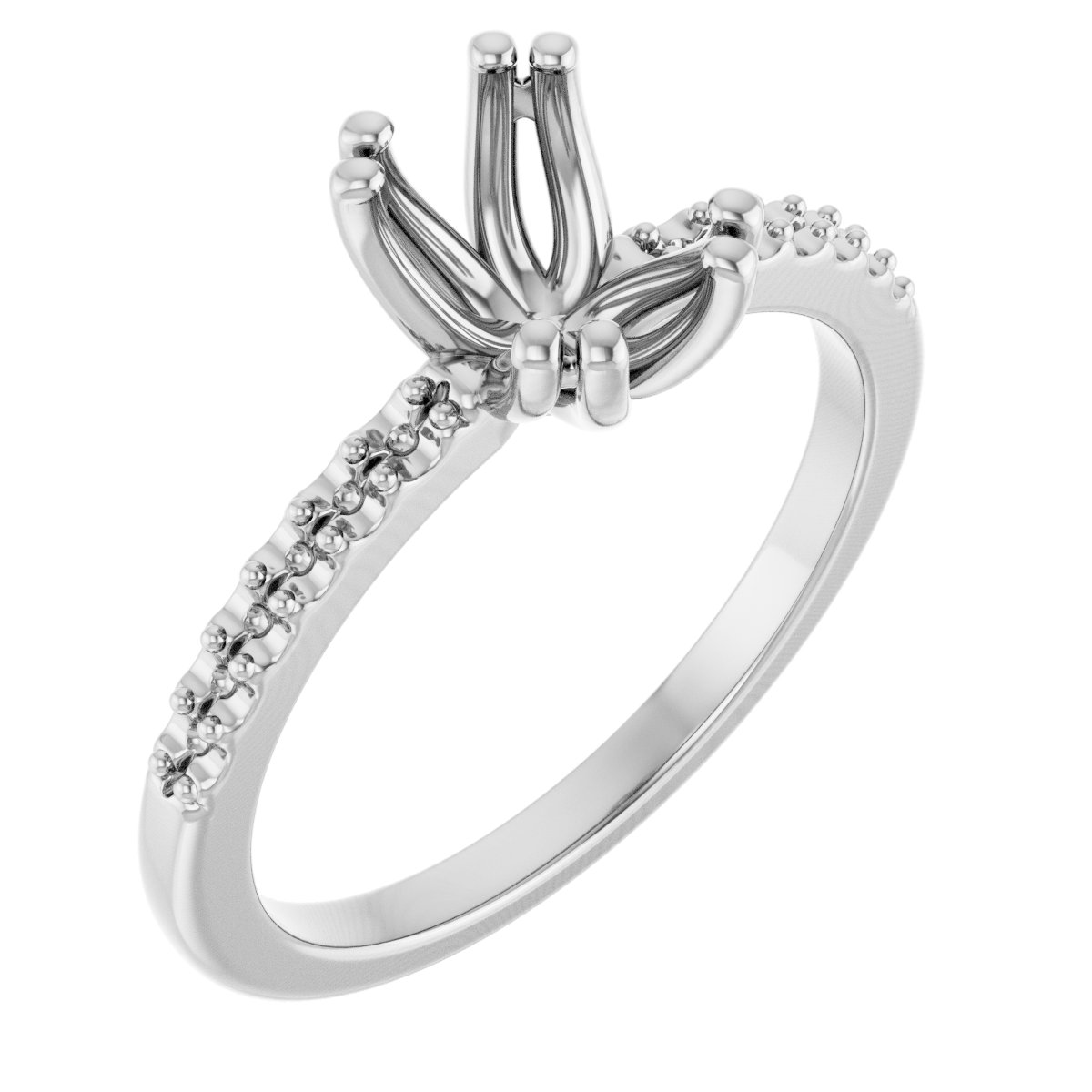 Twin-Prong Octet® Solitaire Engagement Ring
