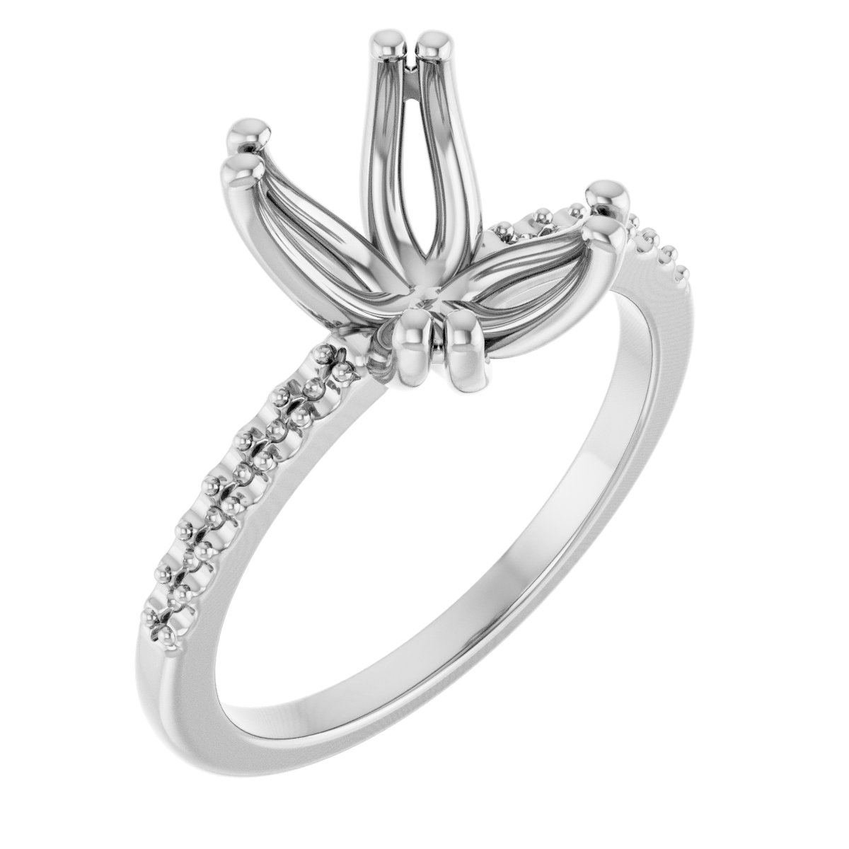 Twin-Prong Octet® Solitaire Engagement Ring