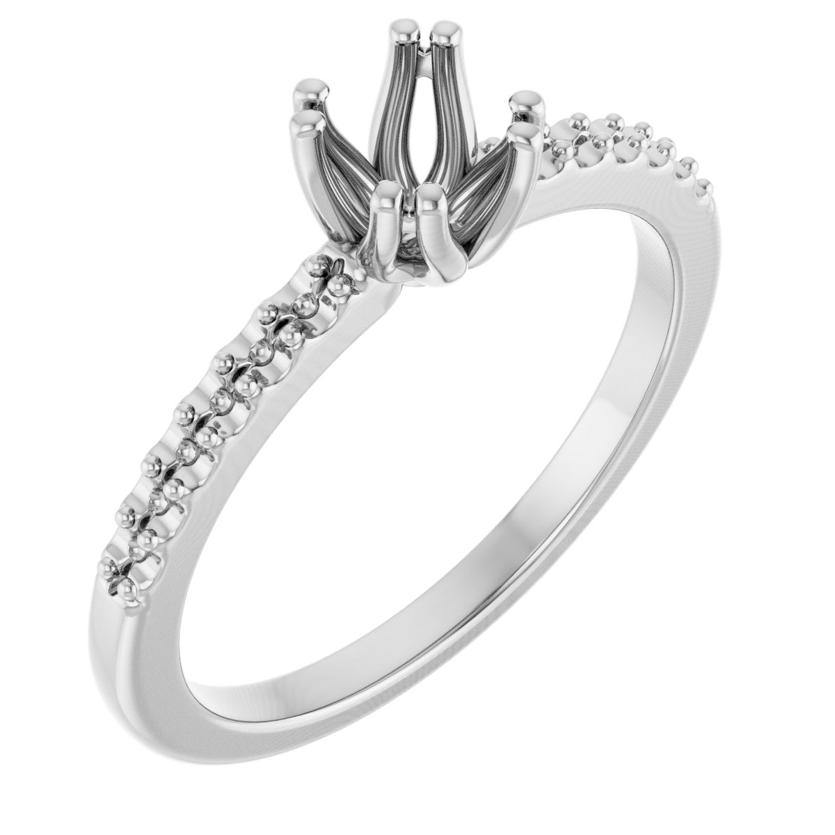 Twin-Prong Octet® Solitaire Engagement Ring