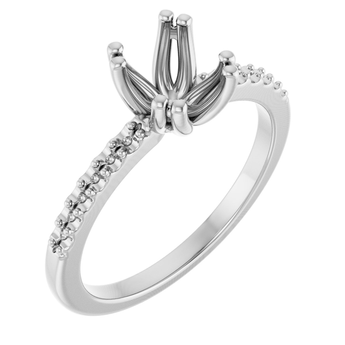 Twin-Prong Octet® Solitaire Engagement Ring