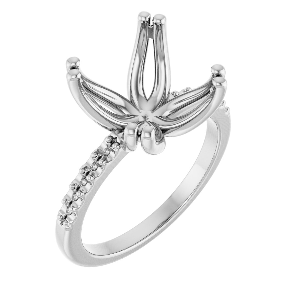 Twin-Prong Octet® Solitaire Engagement Ring