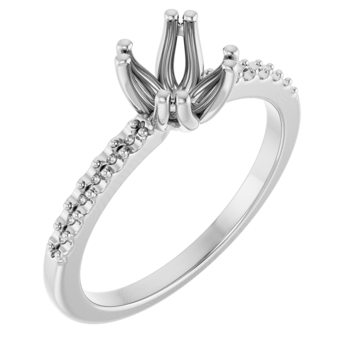 Twin-Prong Octet® Solitaire Engagement Ring
