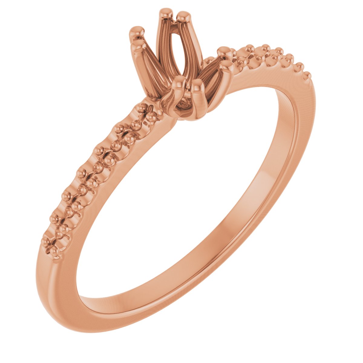 Twin-Prong Octet® Solitaire Engagement Ring