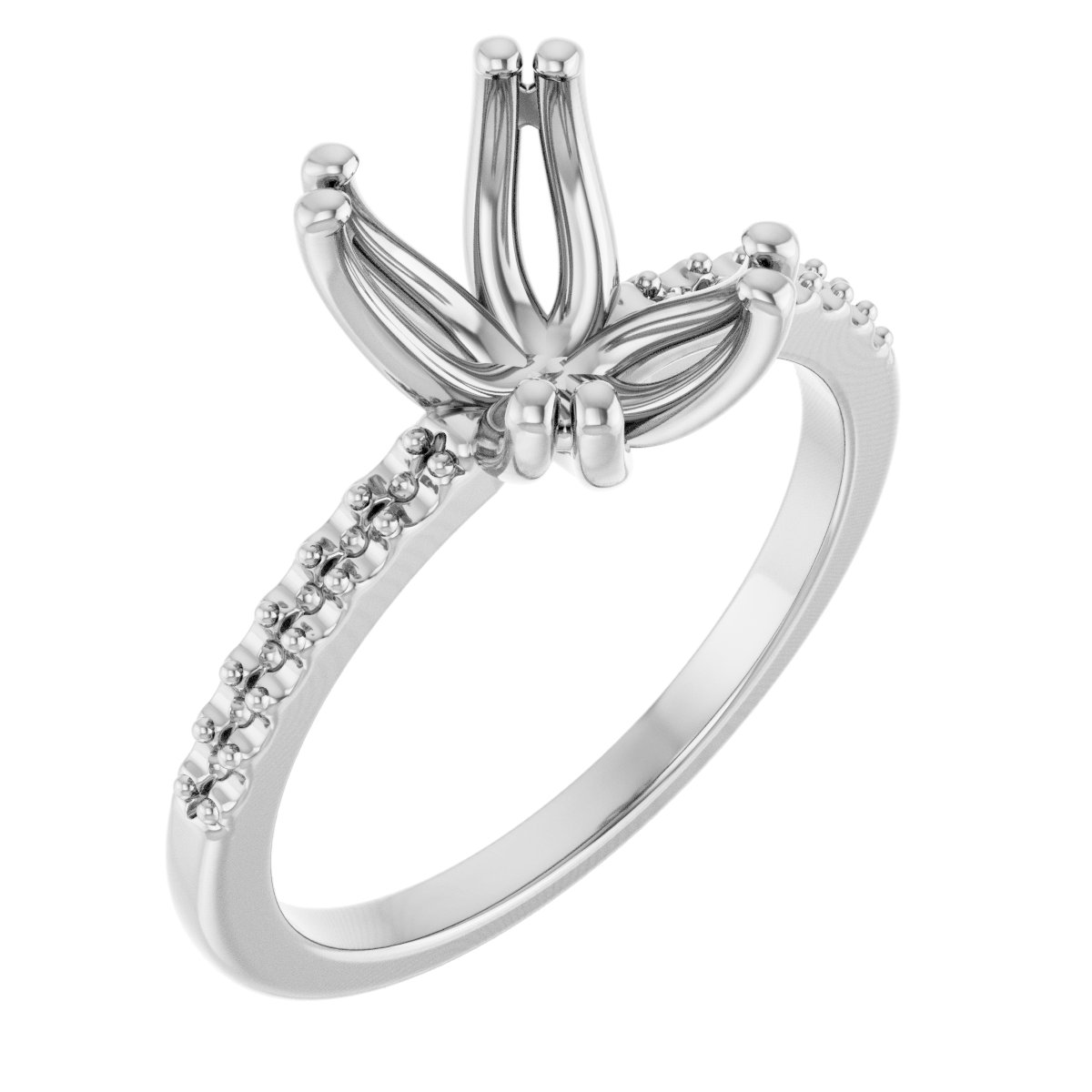 Twin-Prong Octet® Solitaire Engagement Ring